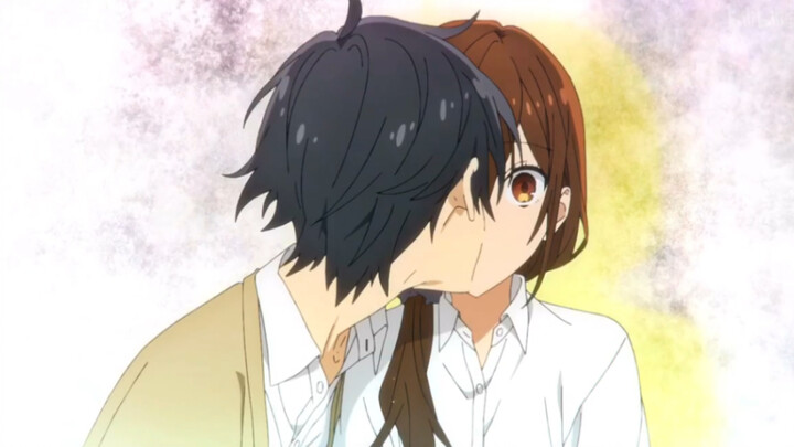 [ Horimiya ] The sweetness of the first kiss