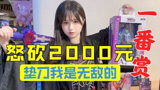 怒砍2000元！垫刀我是无敌的！一番赏第三弹～假面骑士