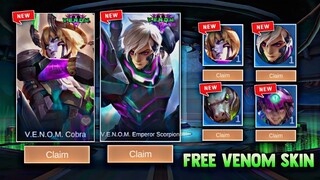 HOW TO CLAIM YOUR FREE VENOM SQUAD SKIN IN THIS SECRET EVENT! FREE SKIN! LEGIT | MOBILE LEGENDS 2022