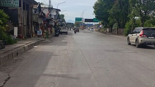 gunung terlihat dari cakung Jakarta timur