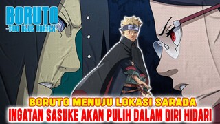 SARADA VS HIDARI❗BORUTO MENUJU LOKASI SARADA❗INGATAN SASUKE PULIH DALAM DIRI HIDARI❗TWO BLUE VORTEX