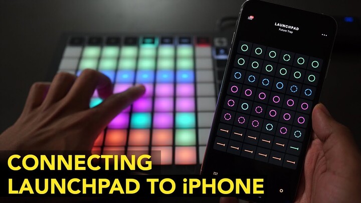 Connecting the Launchpad X to an iPhone XS Max