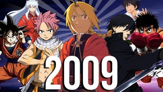 Best Anime of 2009 in Openings