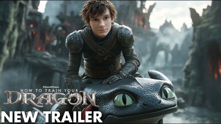 How To Train Your Dragon 2025 - LIVE ACTION MOVIE