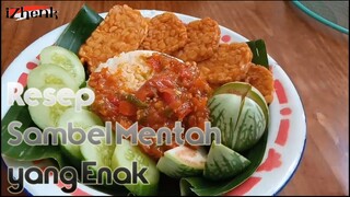 Resep Sambel Mentah yang Enak