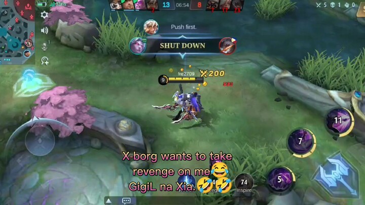 X-borg wants to take revenge on me