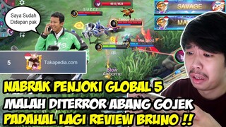 LEOKOCE DITABRAK PENJOKI GLOBAL SAMBIL DITERROR ABANG GOJEK! PERTARUNGAN PRO PLAYER VS PENJOKI 😂