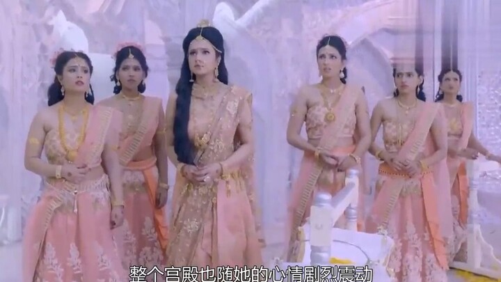 الحورية تجد طفلاً وتكذب على أمه البيولوجية قائلة إنه ابنها، لكن المفاجأة أن أم الطفل هي زوجة الإله ا