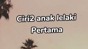 versi cowok anak pertama