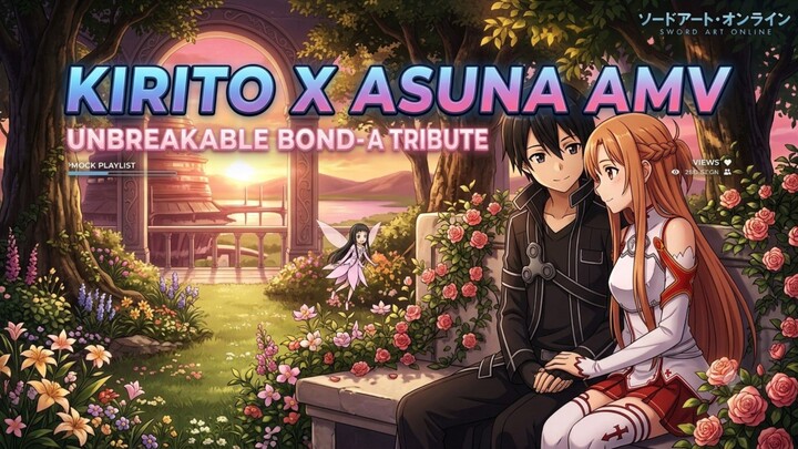 kirito X asuna amv