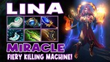 Lina Miracle Highlights FIERY KILLING MACHINE - Dota 2 Highlights - Daily Dota 2 TV