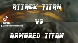attack Titan vs Armored Titan