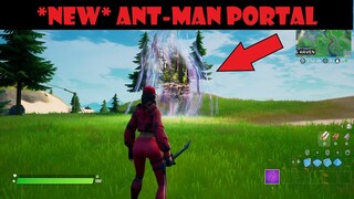 *NEW* ANT-MAN PORTAL IN FORTNITE