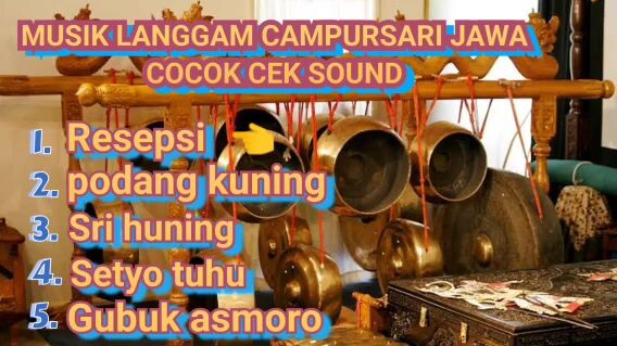 Campursari langgam jawa-resepsi-cocok buat hajatan