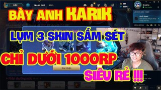 [LMHT] HƯỚNG DẪN CÁCH CHƠI SỰ KIỆN SĂN SẤM SÉT GIÁ SIÊU RẺ | BÀY CHO ANH KARIK LỤM 3 SKIN LÔI KIẾM