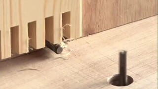 木工的秀技术时间~就喜欢这样严丝合缝的感觉，看得很舒适！