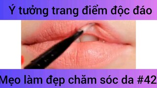 Ý tưởng trang điểm độc đáo mẹo làm đẹp chăm sóc da #42