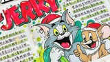Buku harian Tom dan Jerry yang dilukis dengan tangan! Seri Dream Back to Childhood bertema Natal ~ T