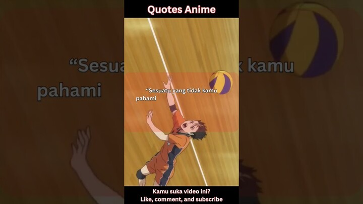 Quotes Anime part 43 2023 #shorts #short #animequotes #anime #haikyuu #hinatashoyo #kageyamatobio