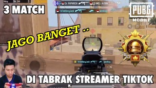 BANG JECK DI TABRAK STREAMER TIKTOK REZ GAMING! JAGO BANGET😱 | PUBG MOBILE