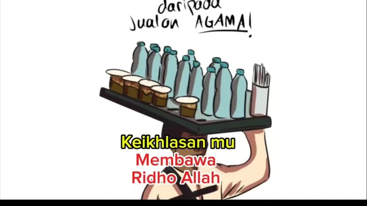 Keikhlasan mu membawa ridho Allah