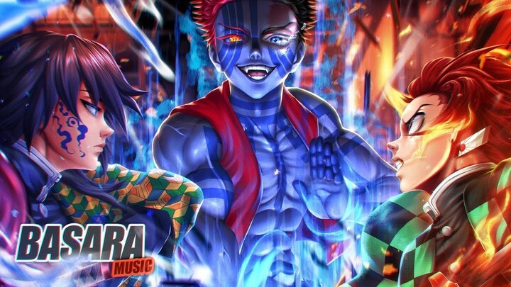 [4K แปลไทยร่วมกัน | ดาบพิฆาตอสูร] อิโนะซุเกะ VS ทันจิโร่และโทมิตะ | เมืองอนันต์ | บาซาระ