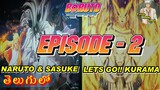 BORUTO: EPISODE 2 | NARUTO sacrifice himself, NARUTO and SASUKE vs MOMOSHIKI | Telugu Anime Sensei