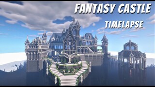 Minecraft: Fantasy Castle - Timelapse