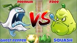 Ghost Pepper vs Squash: Rượt đuổi quyết liệt | Plants vs Zombies 2 - so sánh plants - MK Kids
