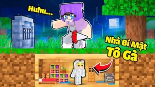 TÔ GÀ THỬ THÁCH 24H XÂY CĂN NHÀ SIÊU BÍ MẬT BÊN DƯỚI BIA MỘ CỦA MÌNH TRONG MINECRAFT VÀ CÁI KẾT...