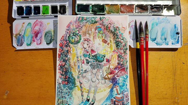 Ngomong-ngomong nggak ada yang nonton sih—kalau dapat 100 like, aku bakal cosplay sebagai perempuan 