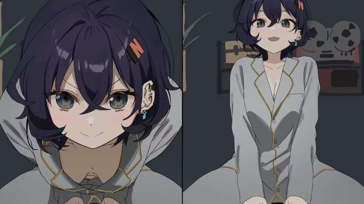 Sister Ling: Brother, I will be your human alarm clock, hurry up and get up for the date! [Zero Anim