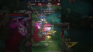 MVP Emwang di tutorin main pance sama Markocop😎 #ouragaming #oura #markocop