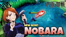 Efek Skin NOBARA berubah, ini dia Skin NOBARA REMAKE 🔥‼️