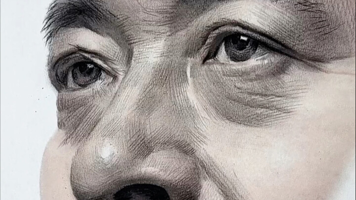 วิธีวาดใบหน้าสำหรับวัยกลางคนและผู้สูงอายุ