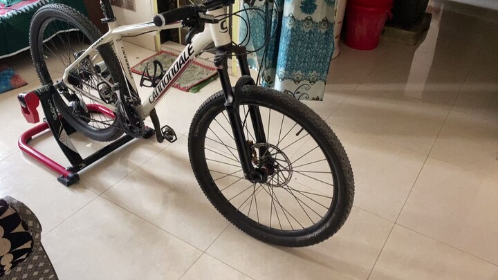 Bicycle Trainer Setup