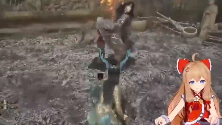 Jia Ran berperan sebagai Ming Late: Ia mengalahkan Biksu Pemakan Manusia dengan 4 nyawa, dan menyany