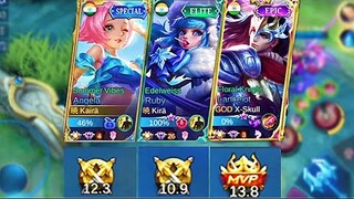 Top Global trio Angela + Ruby + Lance = Delete Enemies🔥