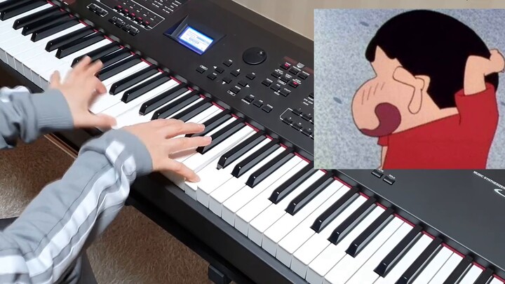 【Piano】How to use the sound of piano to describe Crayon Shin-chan’s day?