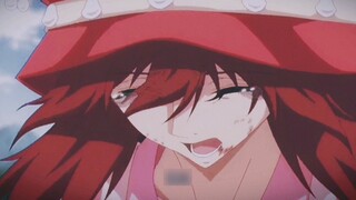 In the end it was the senior sister who blocked the sword
