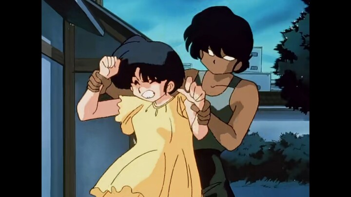 Ranma VS Shadow Ranma! Ranma's clone is more straightforward and simple than the real one, and being