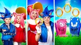 Love Story Sonic the Hedgehog and Amy Rose! From Birth To Death! Pokémon in Real Life!