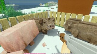 Rumah Pertanian Minecraft