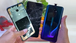 Restore OPPO Reno 2F Cracked Screen Replacement - Restoration Destroyed Phone