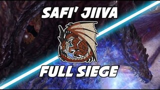 Safi ' Jiiva FULL SIEGE | MHW: Iceborne - 4P HBG Sticky Abuse. 5:50