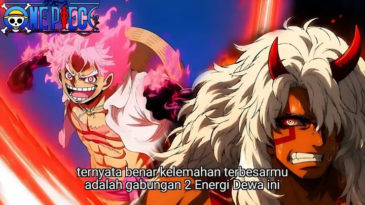 ONE PIECE TERBARU - 2 ENERGI DEWA BERHASIL LUFFY KOMBINASIKAN! SERANGAN API TERKUAT UNTUK LAWAN IMU