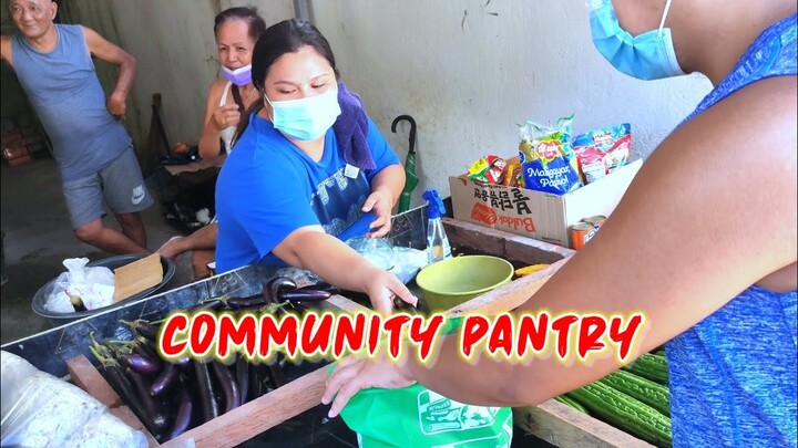 COMMUNITY PANTRY naghakot kami ng isang bag ng gulay | Carl Tropa
