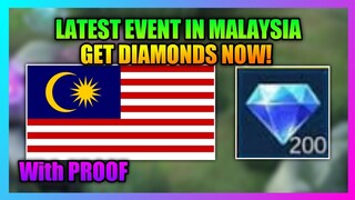 Free Diamonds Event in Malaysia Server | Mobile Legends Malaysia Latest Event