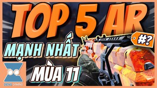 CALL OF DUTY MOBILE VN | TOP 5 AR MẠNH NHẤT CALL OF DUTY MOBILE SEASON 11 | Zieng Gaming