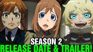 SAGA OF TANYA THE EVIL SEASON 2 RELEASE DATE & TRAILER - [Situation]